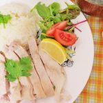 一石二鳥！アジアンチキンライスレシピ。