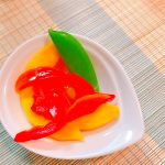 余ったパプリカは、ピクルスにするとお弁当の彩りが華やかに！