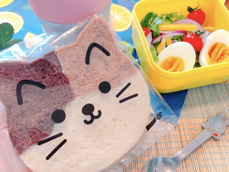 【cotta】の猫パンキットで、「三毛猫パン」を作ってみた！